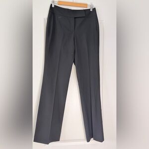 Elie Tahari Black Straight Leg Dress Pants, Size 4
